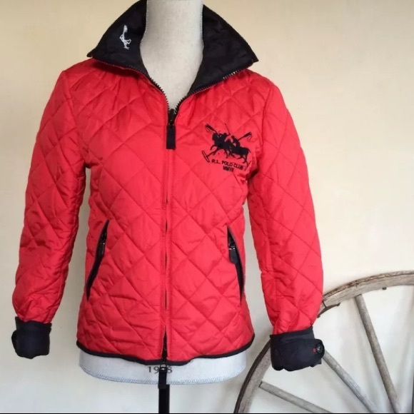RALPH LAUREN Rare Reversible Equestrian Jacket S/M - Picture 4 of 12